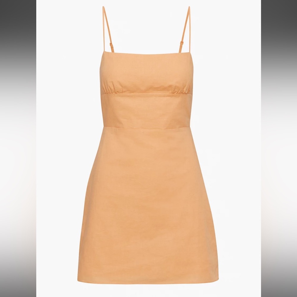 Aritzia Sunday Best Quaint Linen Dress
